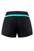 Contrast Waistband Tie Front Swim Shorts
