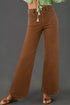 Cotton Polyester Denim Pocket Straight Leg Jeans