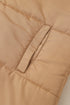 Pure Polyester Oversized Stand Collar Zip Vest