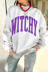 Polyester Slogan Print Mock Neck Reversible Sweatshirt