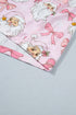 Abstract Print Full Length Long Sleeve Lounge Set