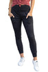 Exclusive High Waisted Pleated Pocket Stretch Leggings