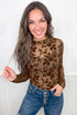Romantic Sheer Floral Mesh Round Neck Sheath Top