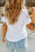 Sequin Embellished Pumpkin Face Bow Graphic Tee