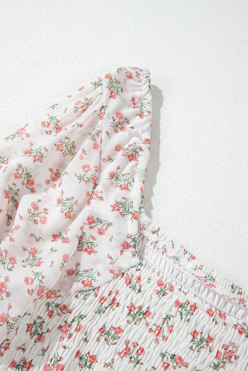 The Briarwood Manor Ruffled Midi Dress