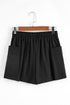 Active Cargo Pocket Elastic Waistband Casual Shorts