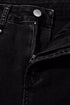 Studded Bead Detail Straight Leg Loose Jeans