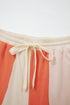 Raw Seam Wide Leg Ankle Length Pants