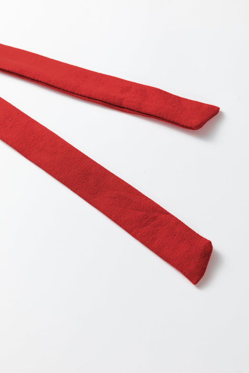 Leopard Star Print Ribbon Bow Contrast Trim Sleepwear