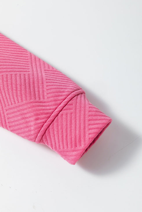 Ultra Loose Textured Slouchy Matching Pant Set