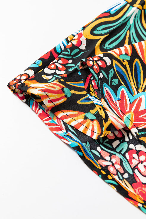 The Coastal Breeze Floral Maxi Dress