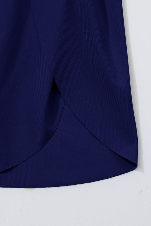 Active Drawstring Elastic Waist Lined Ruffle Shorts Swim Bottoms