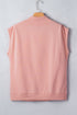 Rugby Pumpkin Graphic Mock Neck Cap Sleeve Tee