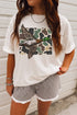 Camo Mallard Duck Western Short Sleeve Graphic Tee
