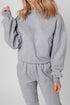 Heavyweight Fleece Hoodie And Seamed Jogger Set
