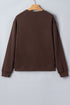 Floral Buffalo Plaid Striped Embroidered Patch Western Pullover Sweatshirt