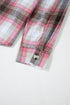 Exclusive Casual Flap Pocket Button Up Plaid Shacket