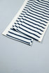 Striped Ribbed Cuff Collar Pocket Loose Pant Set