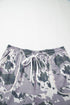 Camouflage Drawstring Waist Patch Pocket Wide Leg Pants