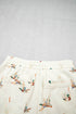 Wild Duck Mallard Print Drawstring Stretch Denim Shorts