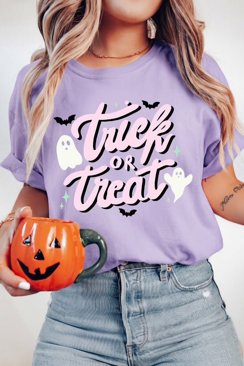 Polyester Cotton Slogan Graphic Round Neck Tee