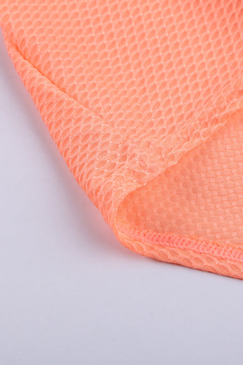 Lightweight Breathable Mesh Racerback Beach Cover Up Tank