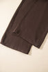 Button Fly Decorative Belt Loops Straight Leg Jeans