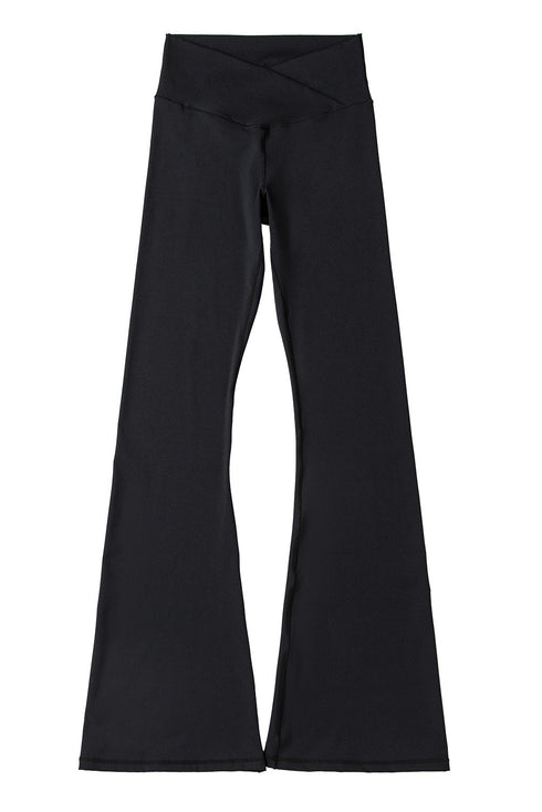 Chic V Shape High Waist Flared Leggings