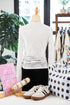 Sheer Mesh Lace Feminine Detail Long Sleeve Top