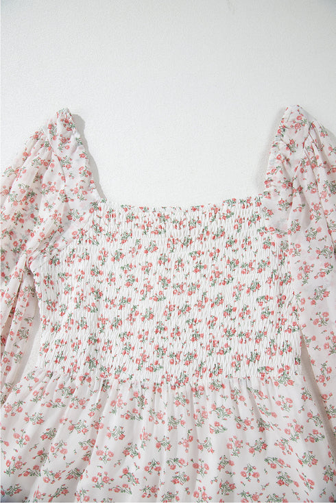 The Briarwood Manor Ruffled Midi Dress