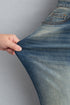 Pocket Detail Flare Leg Silhouette Denim Jeans