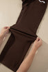 Button Fly Decorative Belt Loops Straight Leg Jeans