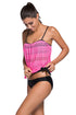 2Pcs Bandeau Tankini Swimsuit