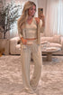 3-Piece Cozy Knit Lounge Set