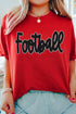 Polka Dot Letter Print Graphic T Shirt
