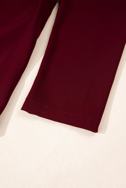 Collared Tab Sleeve Zip Up Flap Detail Casual Jacket