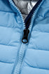 Plush Collar Quilted Zip Front Puffer Vest