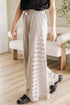 Bohemian Sheer Lace Patchwork Wide Leg Pants