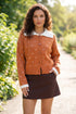 Peter Pan Collar Long Sleeve Knitwear Cardigan