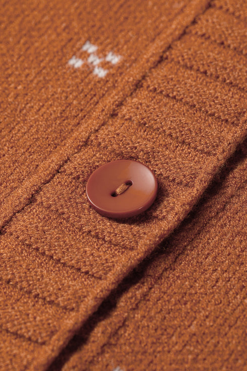 Peter Pan Collar Long Sleeve Knitwear Cardigan