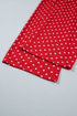 Polka Dot Drawstring Wide Leg Long Sleeve Pant Set