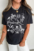 Polyester Rodeo 8 Seconds Western Graphic Tee