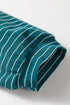Striped Dropped Shoulder Long Sleeve Top Elastic Waist Pants Two Piece Pant Set