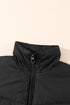 Exclusive Zip Up Pocketed Insulated Puffer Jacket
