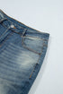 Pocket Detail Flare Leg Silhouette Denim Jeans