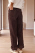 Denim Side Seam Rivet Ankle Length Jeans