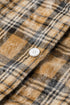 Retro Plaid Long Sleeve Button Down Everyday Casual Shirt