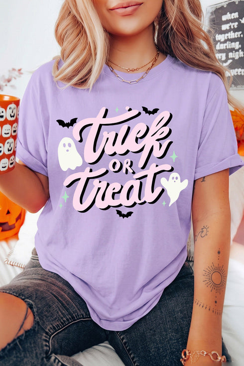 Polyester Cotton Slogan Graphic Round Neck Tee