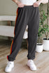 Casual Comfort Applique Detail High Waist Sweatpants