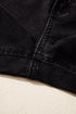 Studded Bead Detail Straight Leg Loose Jeans